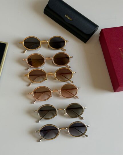 Cartier Oval Panthere Sunglasses