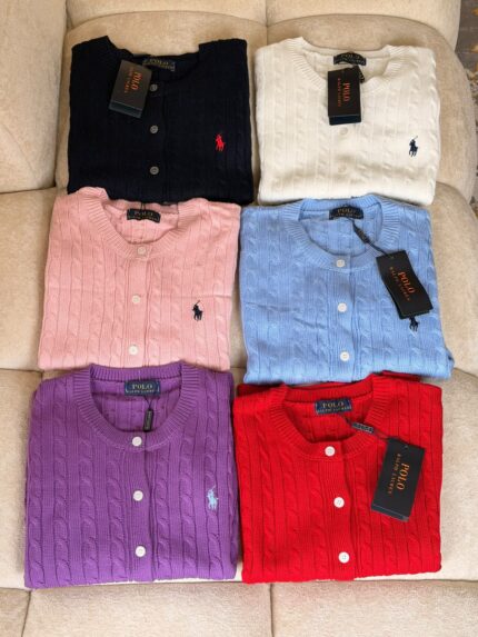 Polo Ralph Lauren Cable-Knit Cotton Cardigans