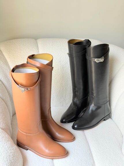 Hermes Jumping Knee-High Boots