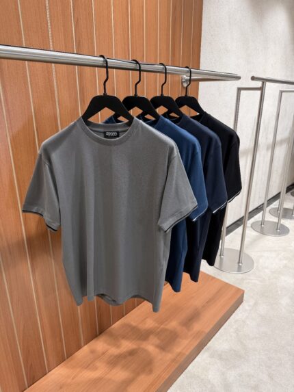 Zegna Essential Crew Neck T-Shirts