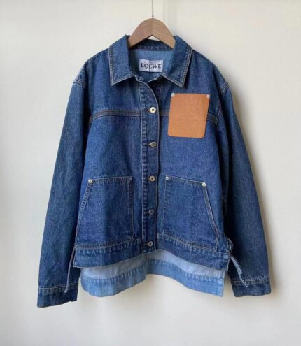 Loewe Denim Anagram Patch Jacket