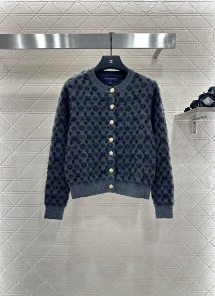 Louis Vuitton Monogram Mohair Cardigan