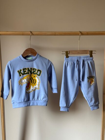 Kenzo Paris Kids Varsity Tiger Sweatshirt & Jogger Set