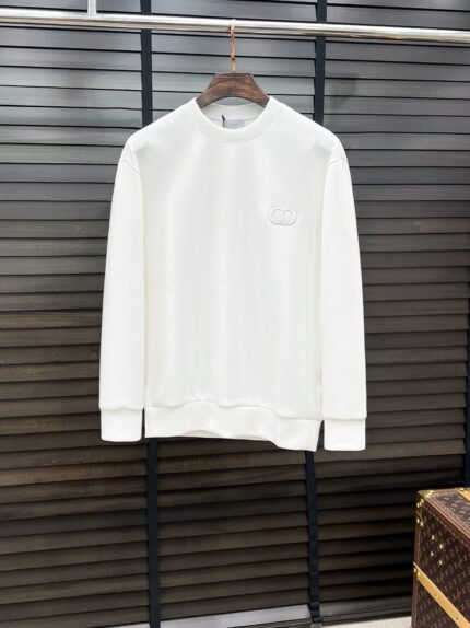 Christian Dior Icon Embroidered Crewneck Sweatshirts
