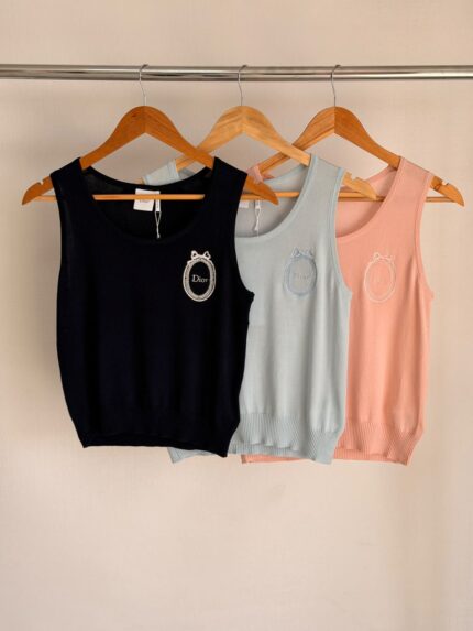 Christian Dior Knit Tank Tops