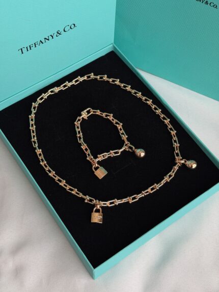 Tiffany & Co HardWear Link Necklace and Bracelet Sets