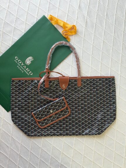 Goyard Saint Louis PM Tote Bags with Pouch