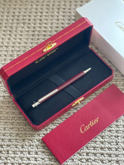 Cartier Santos de Cartier Decor Ballpoint Pens