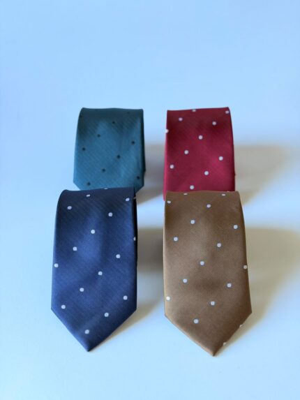 Loro Piana Silk Polka Dot Classic Ties