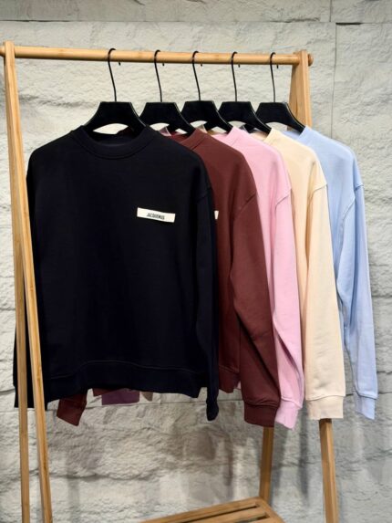 Jacquemus Grosgrain Logo Sweatshirts