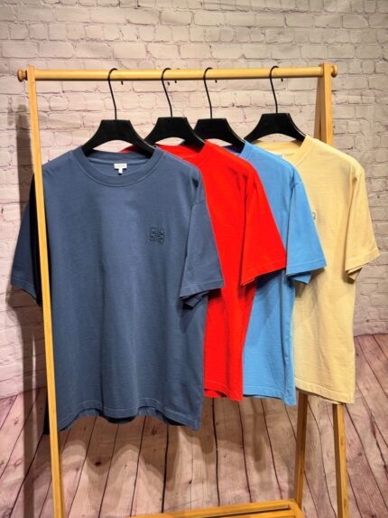 Loewe Anagram Embroidered Classic T-Shirts