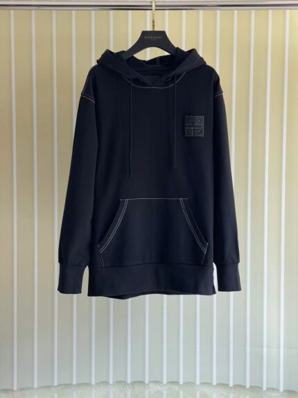Givenchy Logo Embroidered Oversized Hoodie