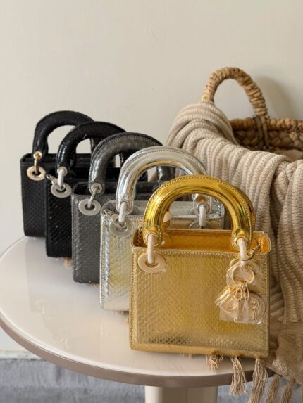 Christian Dior Lady Dior Top Handle Bags
