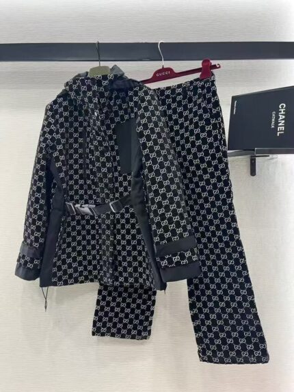 Gucci GG Monogram Technical Tracksuit Set