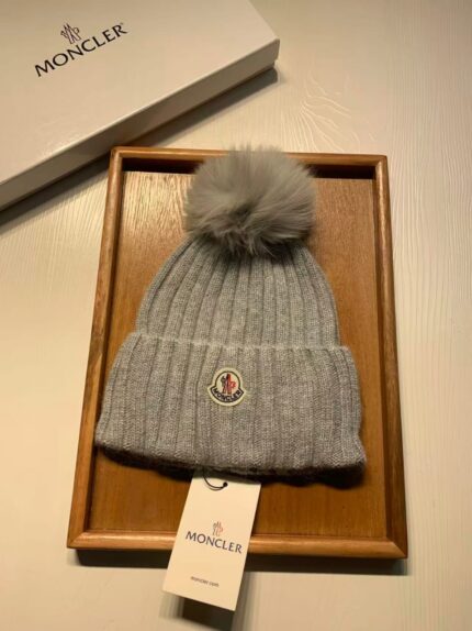 Moncler Ribbed Wool Beanies