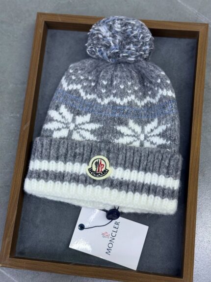 Moncler Fair Isle Wool Beanies
