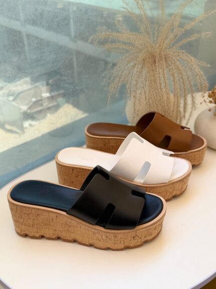 Hermes Eze 30 Platform Sandals