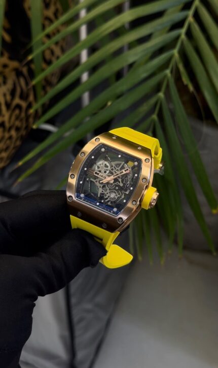 Richard Mille RM 052 Rose Gold Skeleton Watch