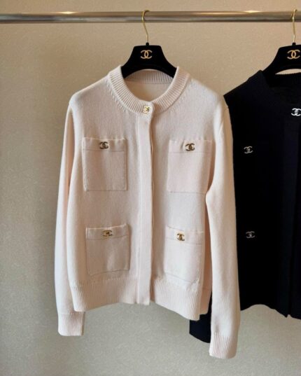 Chanel CC Button Pocket Cardigans