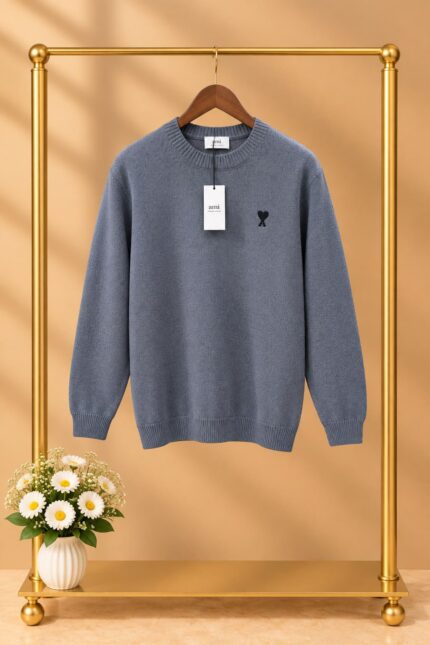 Ami Paris - Ami de Coeur Crewneck Sweaters