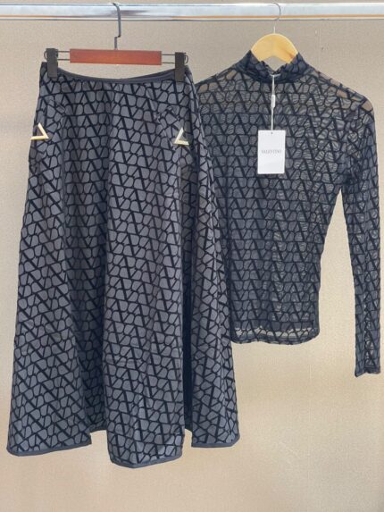 Valentino Toile Iconographe Mesh Co-Ord Sets