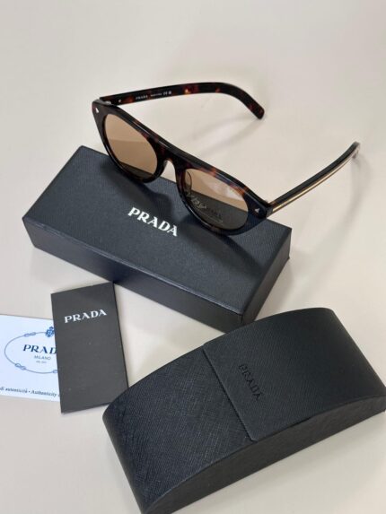 Prada Cat-Eye Tortoiseshell Sunglasses