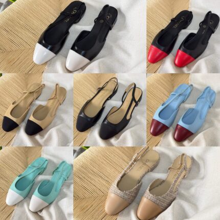 Chanel Slingback Flats