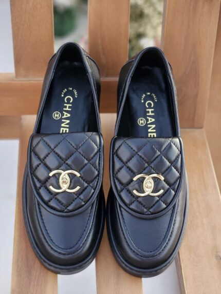 Chanel Quilted CC Turnlock Loafer