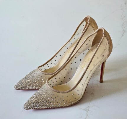 Christian Louboutin Follies Strass Pumps