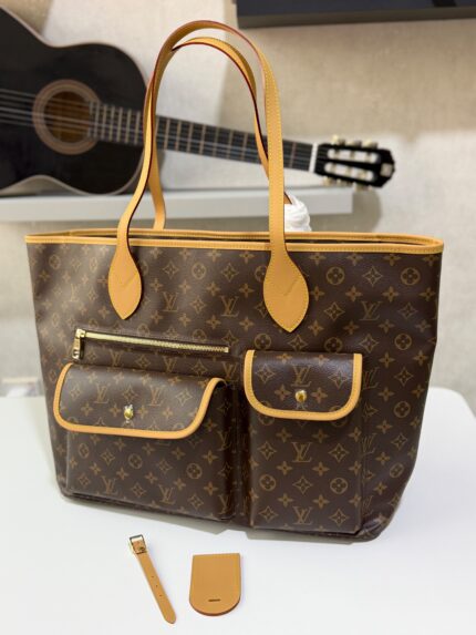 Louis Vuitton Neverfull Double Pocket Tote Bags