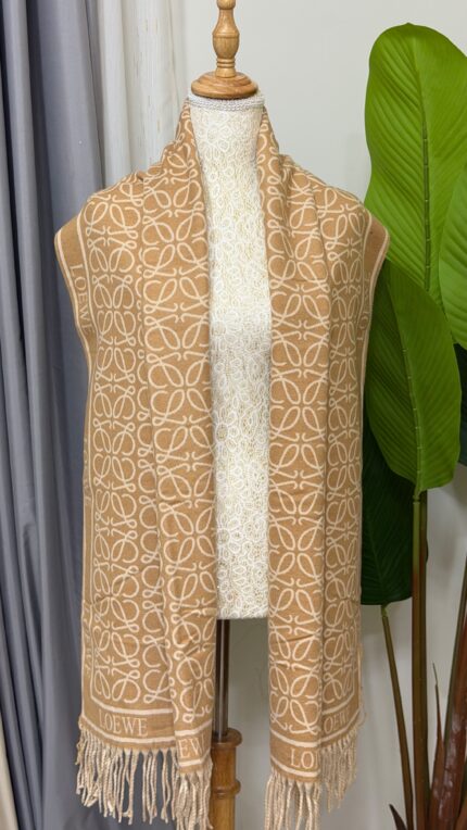 Loewe Anagram Cashmere Blend Scarfs