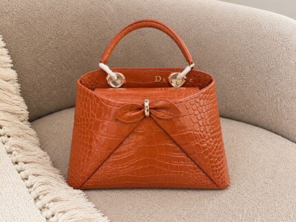 Christian Dior Bow Top Handle Bags
