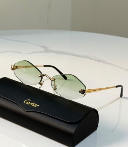 Cartier Panthère Rimless Sunglasses