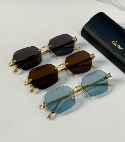 Cartier Panthère Rimless Sunglasses