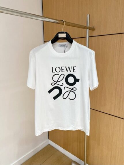 Loewe Anagram Logo Cotton T-Shirts