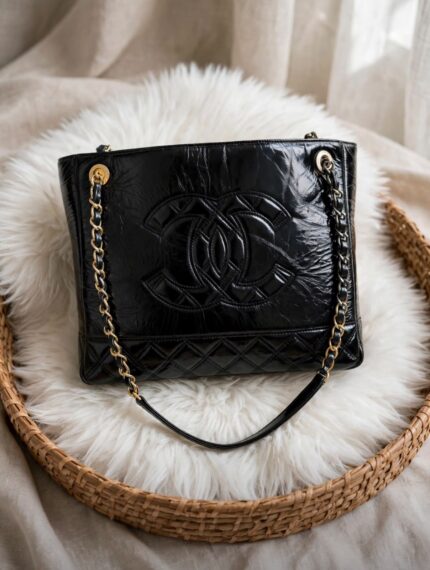 Chanel Vintage Shopping Tote Bag
