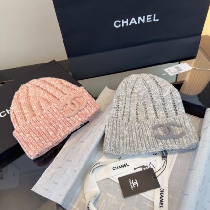Chanel Knit CC Beanies