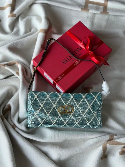Valentino Garavani Loco Sequin-Embellished Clutches