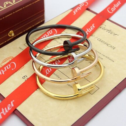 Cartier Juste Un Clou Diamond Nail Bracelet - 4 Piece
