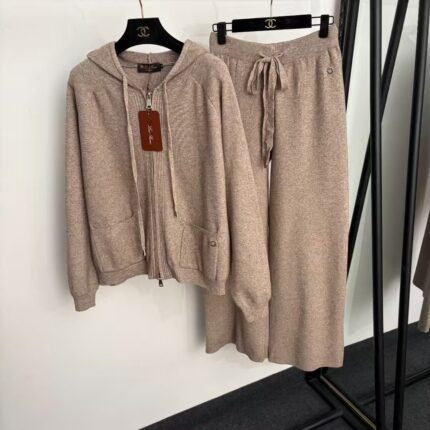 Loro Piana Cashmere Blend Knit Co-ord Sets