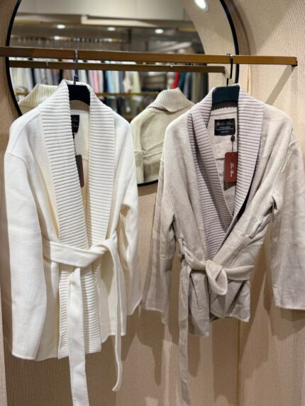 Loro Piana  Shawl Collar Wrap Coats