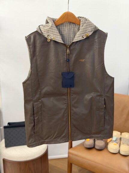 Louis Vuitton Reversible Hooded Leather