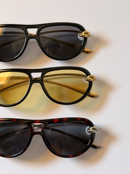 Bottega Veneta Aviator Sunglasses