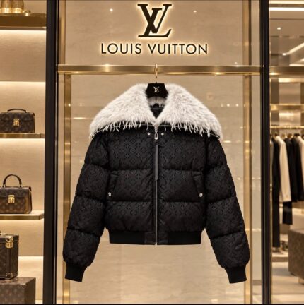 Louis Vuitton Monogram Jacquard Puffer Jacket