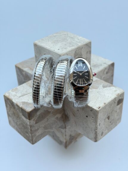 Bvlgari Serpenti Tubogas Double Spiral Steel Watch