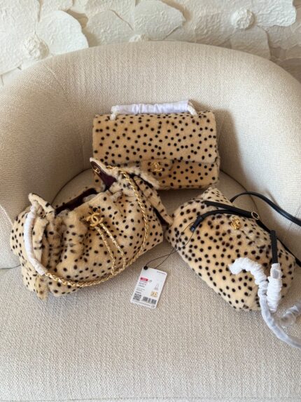Chanel Dalmatian Dot Faux Fur Collection