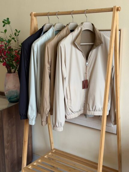 Loro Piana 2 in 1 Reversible Bomber Jackets