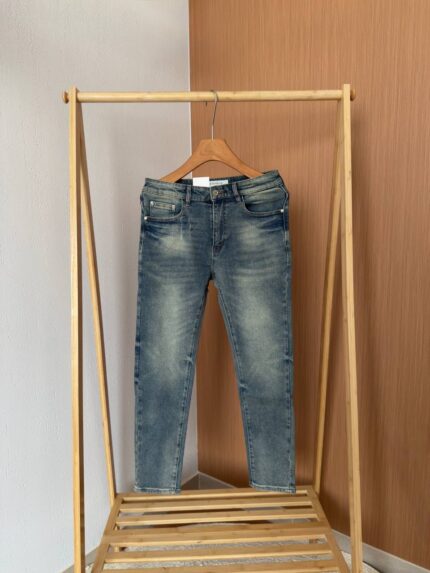 Moncler Vintage Wash Slim Fit Denim Jeans