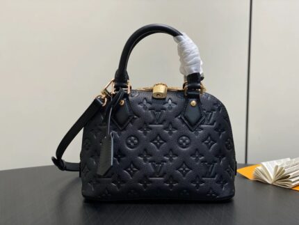 Louis Vuitton Alma BB Monogram Empreinte Leather Dome Bags
