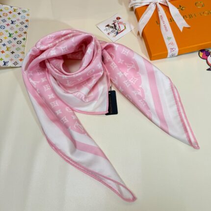 Louis Vuitton Monogram Silk Square Scarf